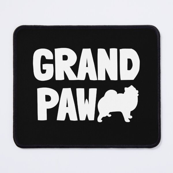 Item preview, Grand Paw Funny Pomeranian Grandpa Dad Dog Gift designed and sold by Guarddogdrive.