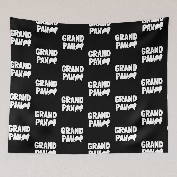 Item preview, Grand Paw Funny Pomeranian Grandpa Dad Dog Gift  designed and sold by Guarddogdrive.