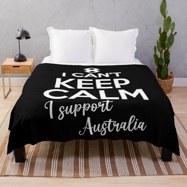 Item preview, I Can't Keep Calm I Support Australia| Keep Calm And Support Australia | Australia Team lover designed and sold by AMINE  ★★★★★.
