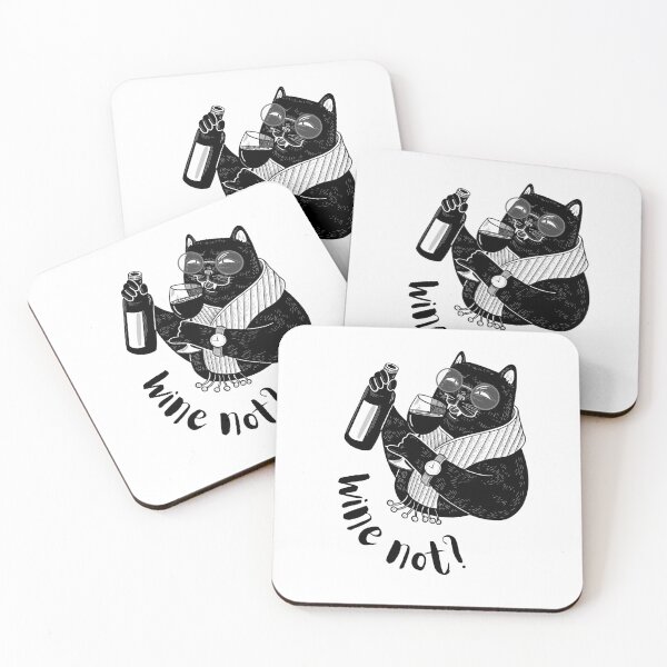 Item preview, Kitty Drinking Wine designed and sold by Viralgemshop.