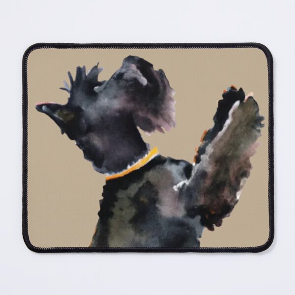 Item preview, Black Scottish Terrier dog, Hand-painted Scottie, Watercolour Scottie dog, Scottie dog lovers, Scottish Terrier gifts, Scottie dog owners, Scottie dog lovers, Scottie mom designed and sold by Artsareus.