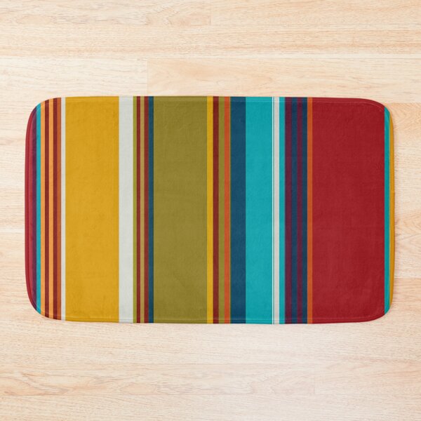 Item preview, Retro Colors Stripes Pattern designed and sold by MakeitMelo.