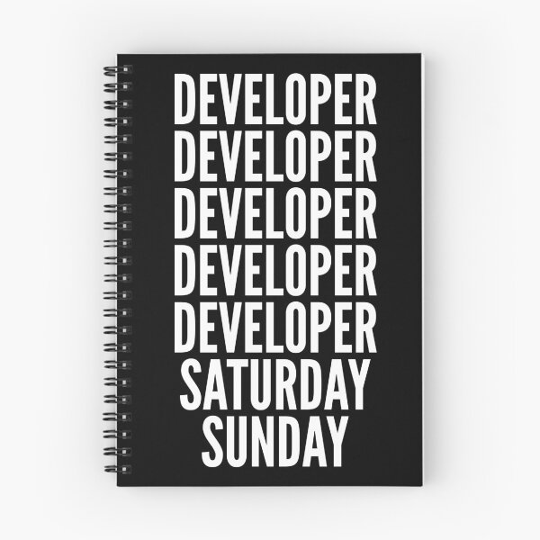 Item preview, Developer saturday and sunday for Developers designed and sold by SVPOD.
