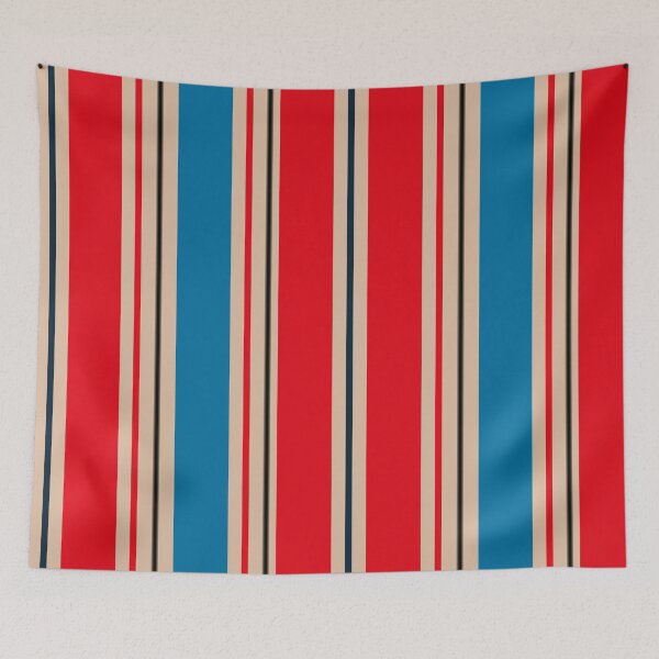 Item preview, Retro Colors Stripes Pattern designed and sold by MakeitMelo.