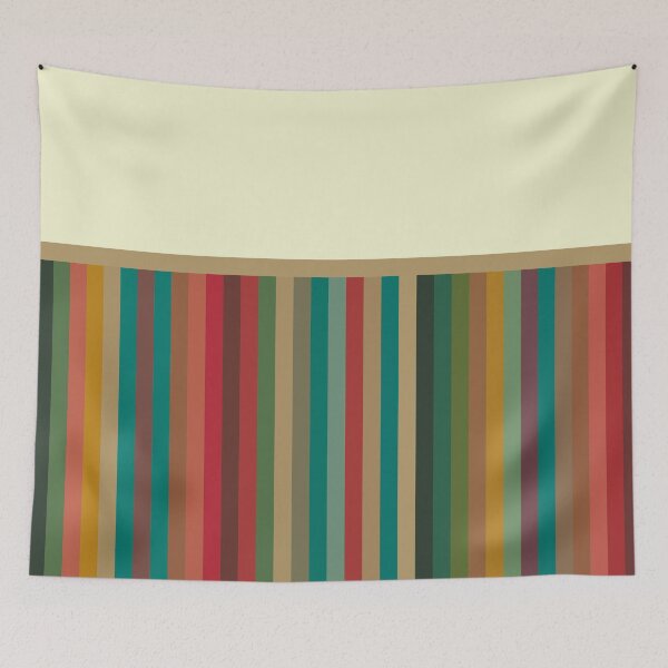 Item preview, Retro Colors Palette Stripes Pattern designed and sold by MakeitMelo.