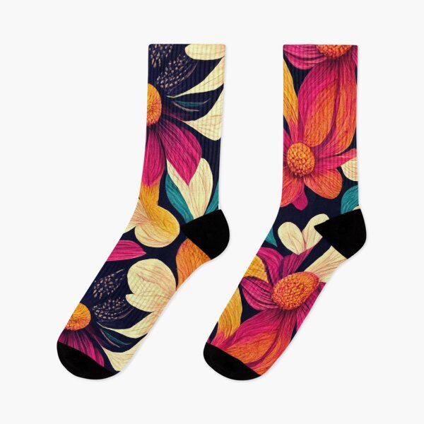 Item preview, Floral Colorful Vibrant Wallpaper designed and sold by thisisallahoax.