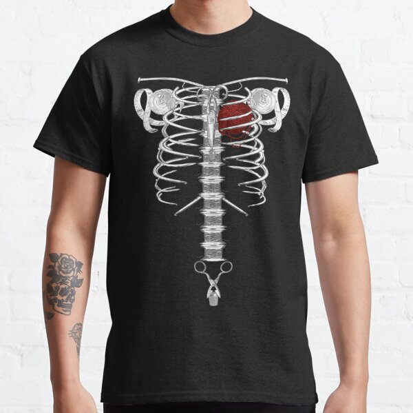 crafter's skeleton with heart Classic T-Shirt
