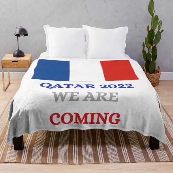 Item preview, Funny France 2022 Quote Qatar we are coming Sticker. designed and sold by Lachkarstore.