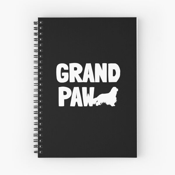 Item preview, Grand Paw Funny Cavalier Grandpa Dad Dog Gift  designed and sold by Guarddogdrive.