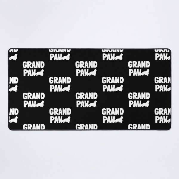 Item preview, Grand Paw Funny Cavalier Grandpa Dad Dog Gift  designed and sold by Guarddogdrive.