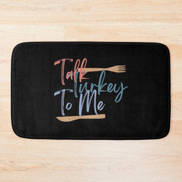 Item preview, Talk Turkey To Me - funny Thanksgiving quote designed and sold by st0n0ga.