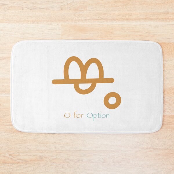 Item preview, O for Option designed and sold by Svetlana  Horvat.