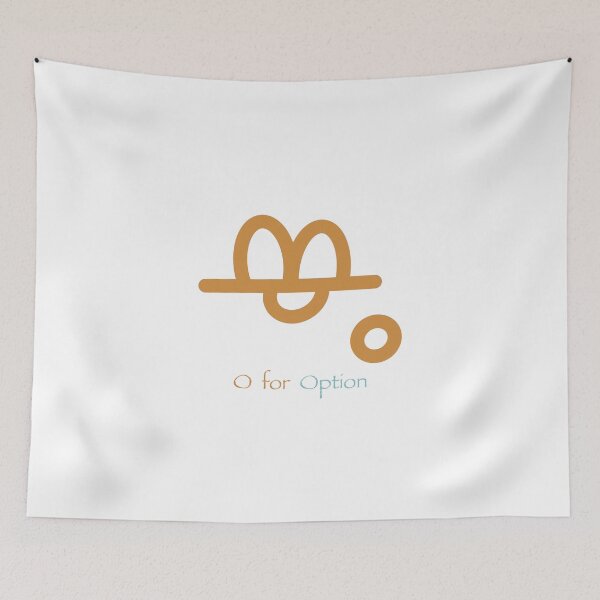 Item preview, O for Option designed and sold by Svetlana  Horvat.