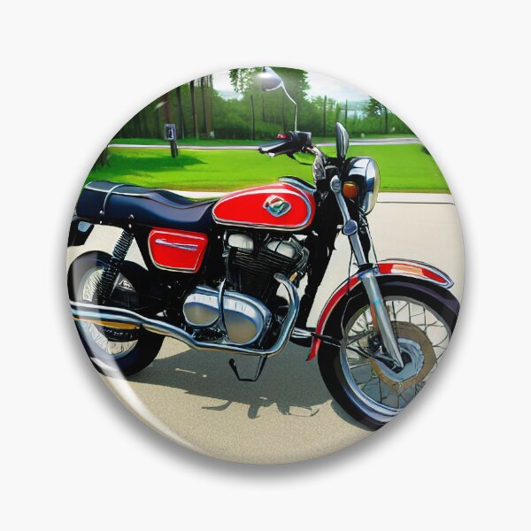 Item preview, Vintage Motorcycle Art designed and sold by BAYFAIRE.