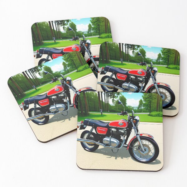 Item preview, Vintage Motorcycle Art designed and sold by BAYFAIRE.