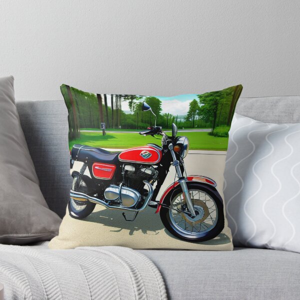 Item preview, Vintage Motorcycle Art designed and sold by BAYFAIRE.