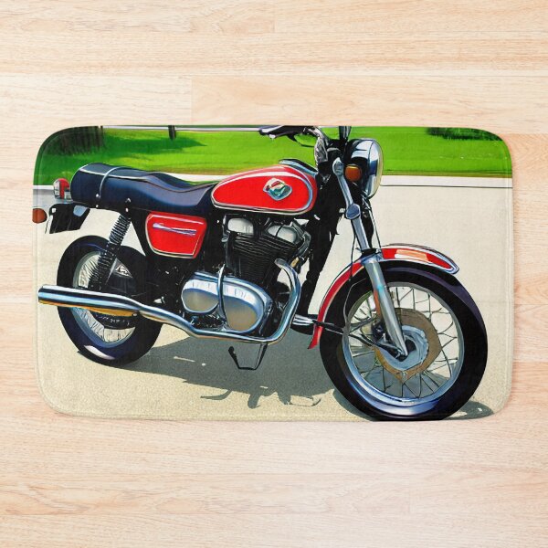 Item preview, Vintage Motorcycle Art designed and sold by BAYFAIRE.