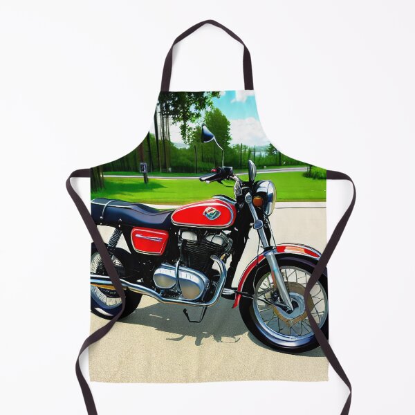 Item preview, Vintage Motorcycle Art designed and sold by BAYFAIRE.