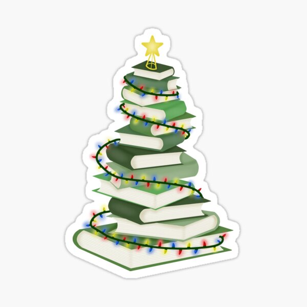Item preview, Bookmas tree (christmas) designed and sold by Becky-Marie.