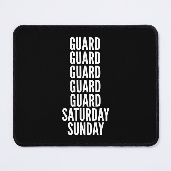 Item preview, Guard saturday and sunday for Guards designed and sold by SVPOD.