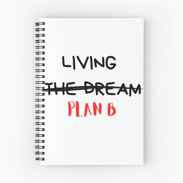 Item preview, living the dream or plan B designed and sold by ruanna-me.