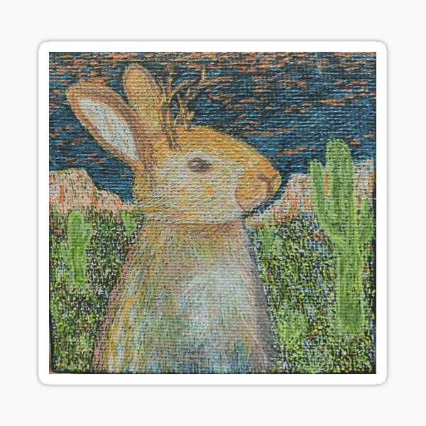 Item preview, Jackalope in the Desert Morning designed and sold by Jenrossman.