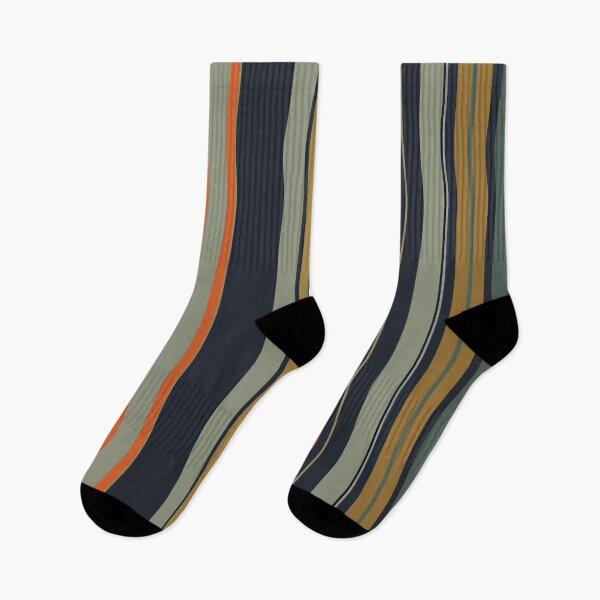 Item preview, Retro Colors Stripes Pattern designed and sold by MakeitMelo.