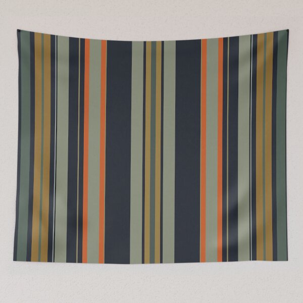 Item preview, Retro Colors Stripes Pattern designed and sold by MakeitMelo.