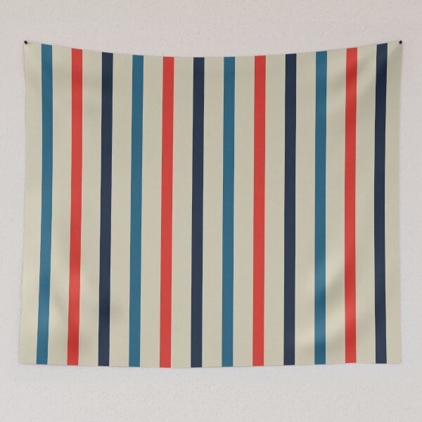 Item preview, Retro Colors Stripes Pattern designed and sold by MakeitMelo.