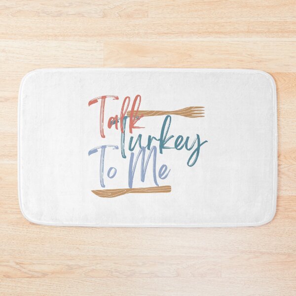 Item preview, Talk Turkey To Me - funny Thanksgiving quote designed and sold by st0n0ga.