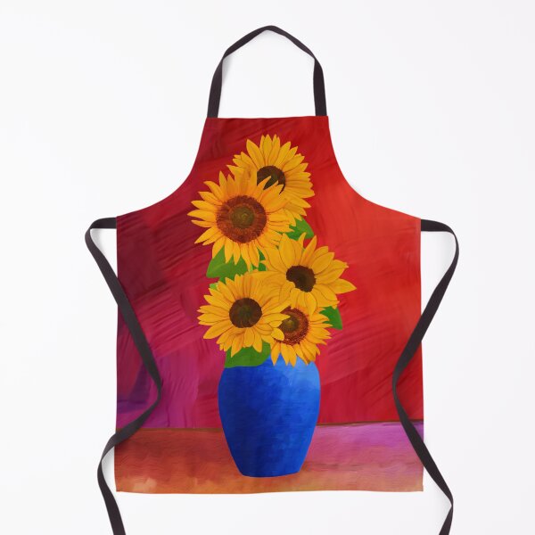 Item preview, Sunflowers with Red Rain (10) designed and sold by Lone Quixote.