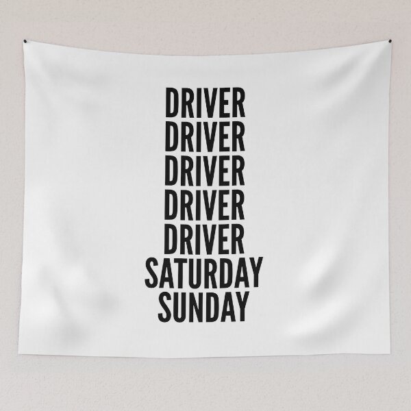 Item preview, Driver funny workweek for Drivers designed and sold by SVPOD.