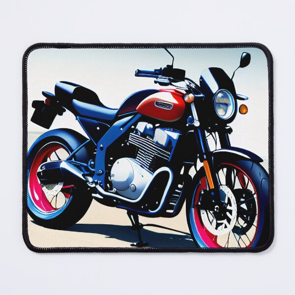 Item preview, Vintage Sportbike Motorcycle Art designed and sold by BAYFAIRE.