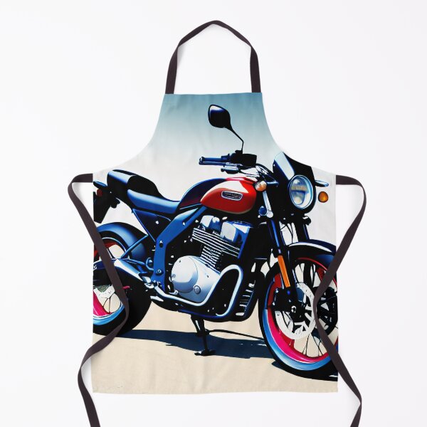 Item preview, Vintage Sportbike Motorcycle Art designed and sold by BAYFAIRE.