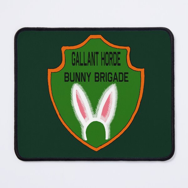 Item preview, Bunny Brigade Patch designed and sold by Sparabel Productions.