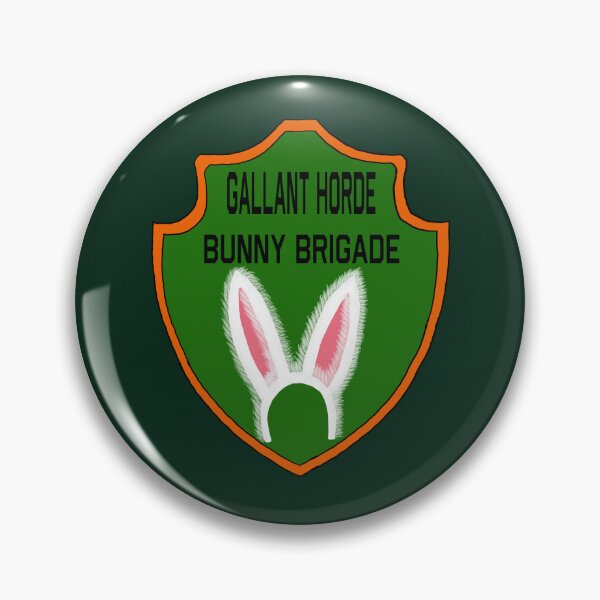 Item preview, Bunny Brigade Patch designed and sold by Sparabel Productions.
