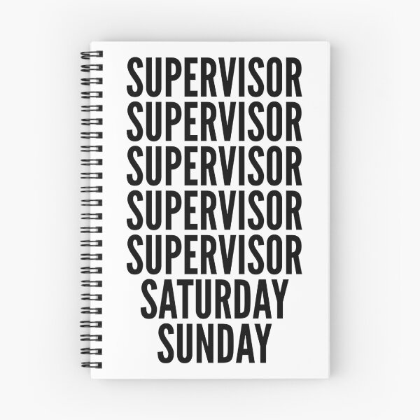Item preview, Supervisor funny workweek for Supervisors designed and sold by SVPOD.