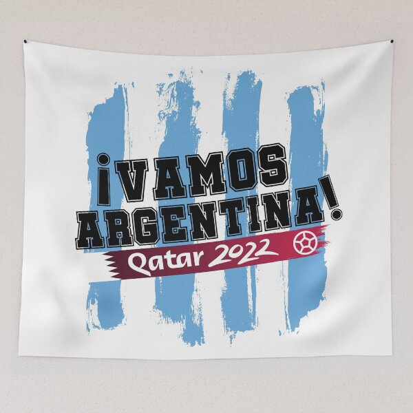 Item preview, Vamos Argentina Mundial 2022 Qatar Futbol designed and sold by LatinoPower.