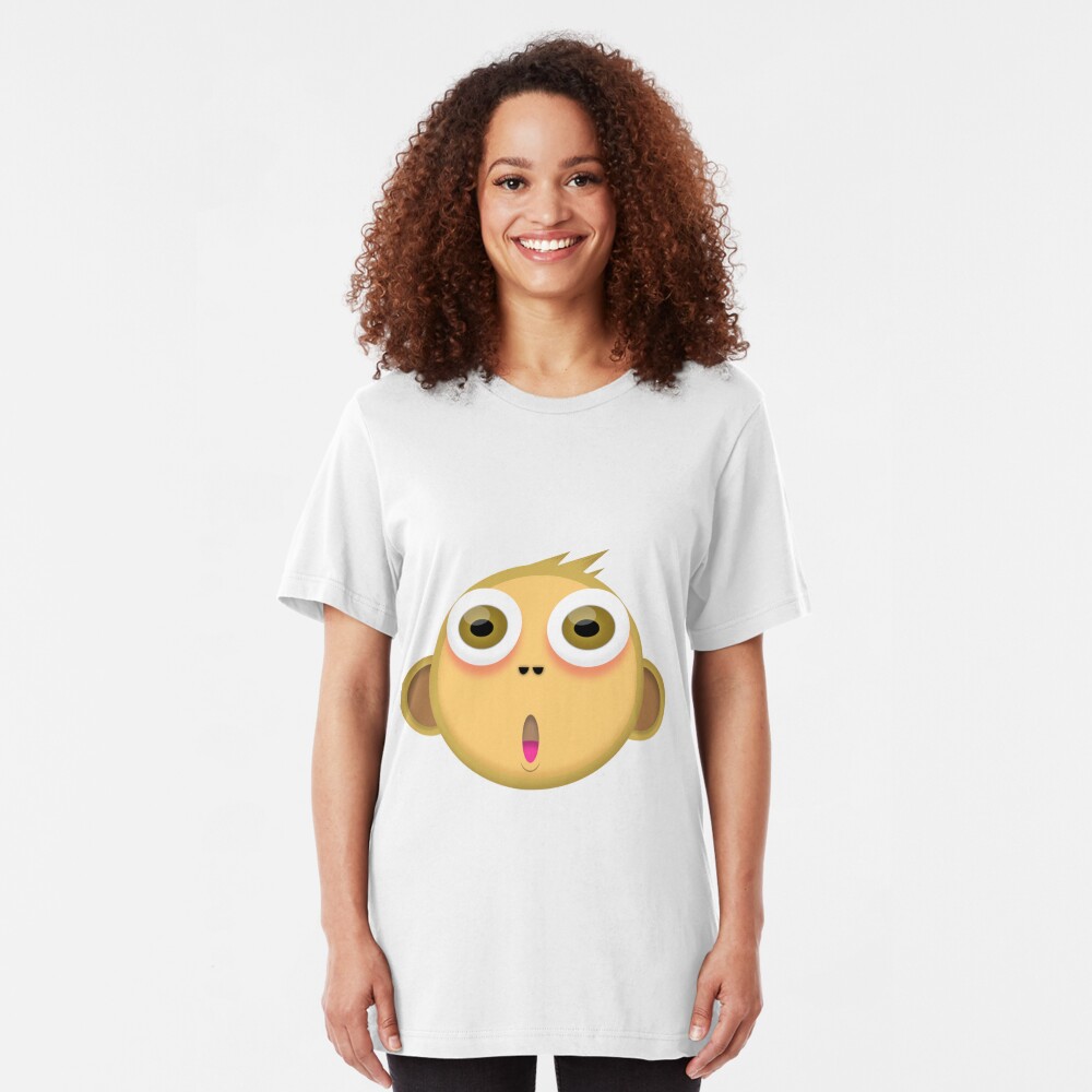Monkey Face Slim Fit T-Shirt