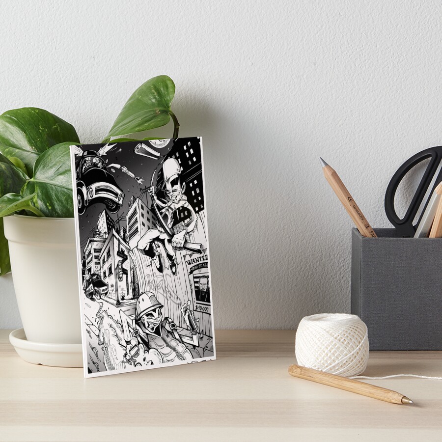 Item preview, Art Board Print designed and sold by Robbyone.