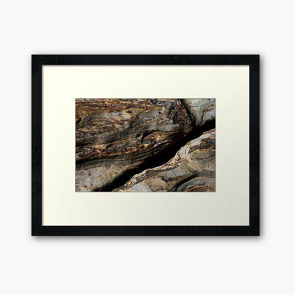 Stonerosion Framed Art Print