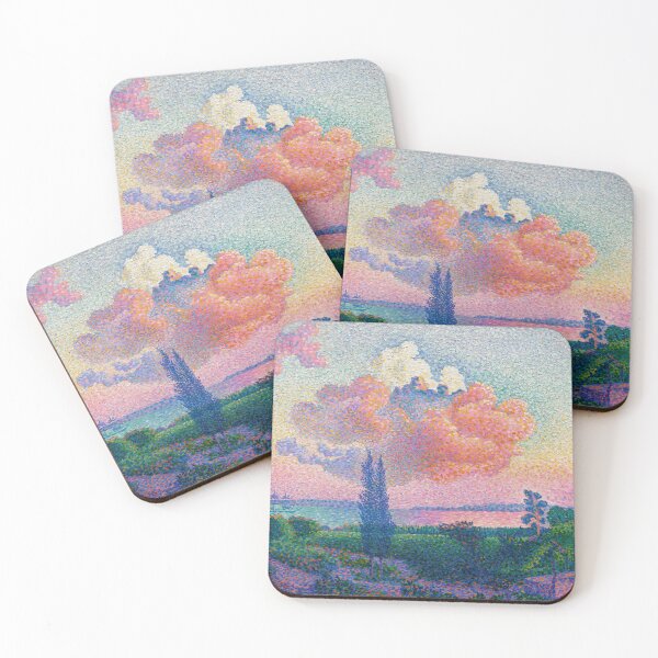 Item preview, The Pink Cloud illustration designed and sold by Discover Yoruba.