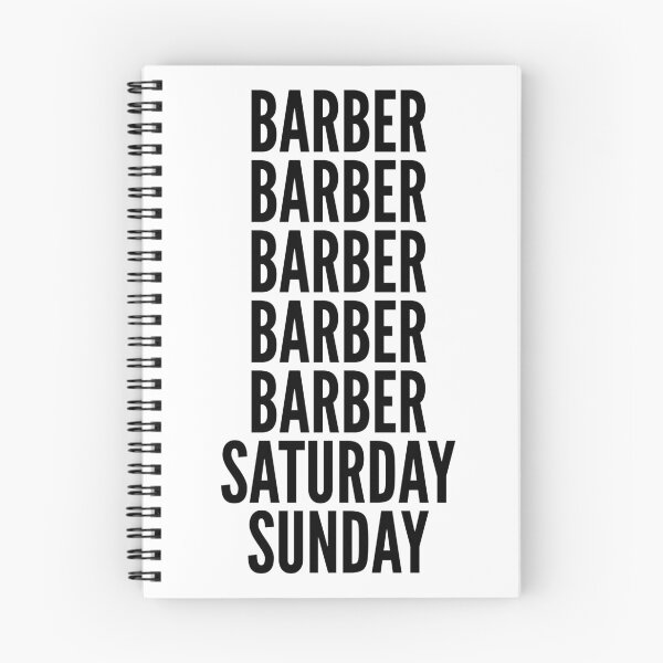 Item preview, Barber funny workweek for Barbers designed and sold by SVPOD.