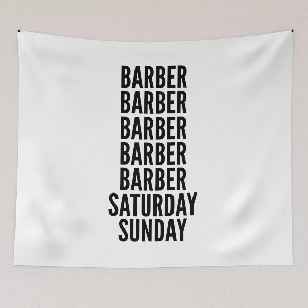 Item preview, Barber funny workweek for Barbers designed and sold by SVPOD.