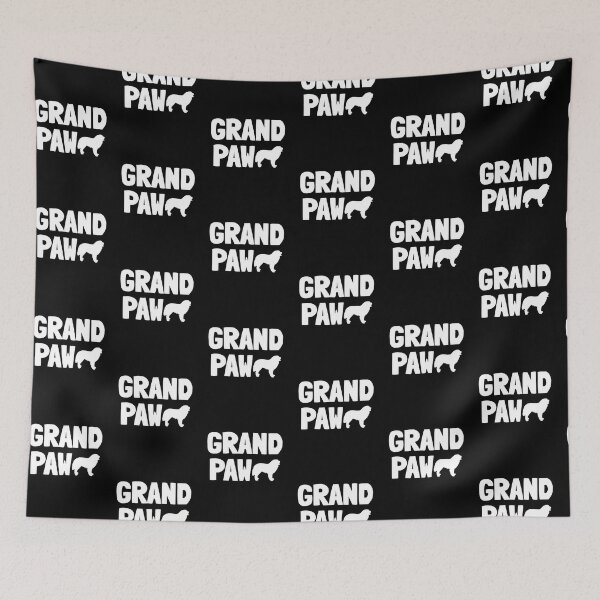 Item preview, Grand Paw Funny Bernese Mountain Grandpa Dad Berner Gift  designed and sold by Guarddogdrive.