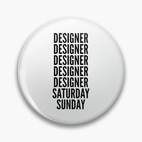 Item preview, Designer funny workweek for Designers designed and sold by SVPOD.