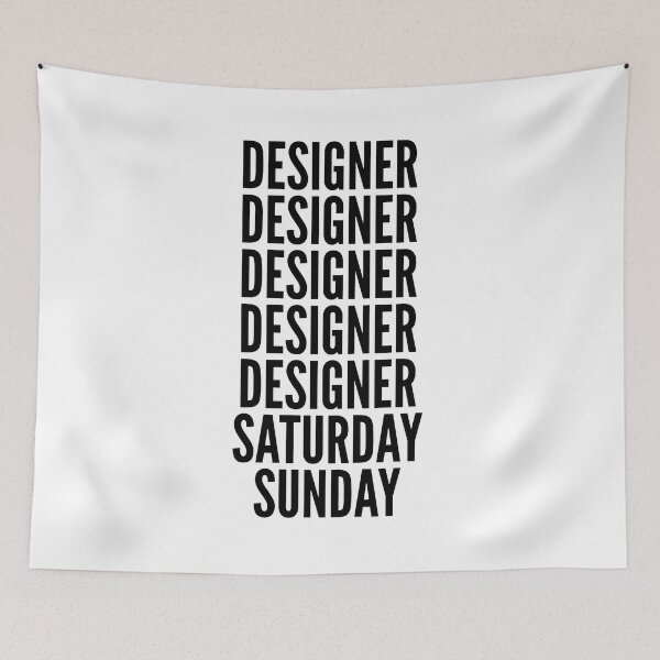 Item preview, Designer funny workweek for Designers designed and sold by SVPOD.