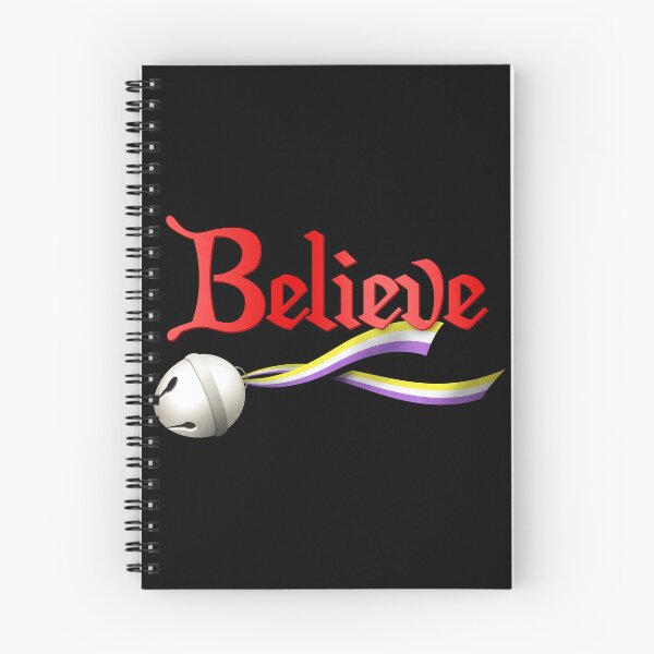 Item preview, Believe Nonbinary Pride Jingle Bell designed and sold by Patrick Hiller.
