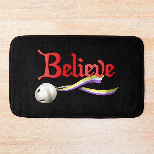 Item preview, Believe Nonbinary Pride Jingle Bell designed and sold by Patrick Hiller.