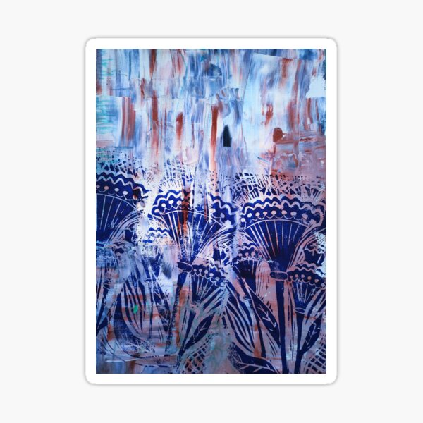 Archaic Abstract 4 Sticker